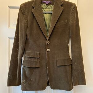 Ralph Lauren Purple Label Corduroy Blazer